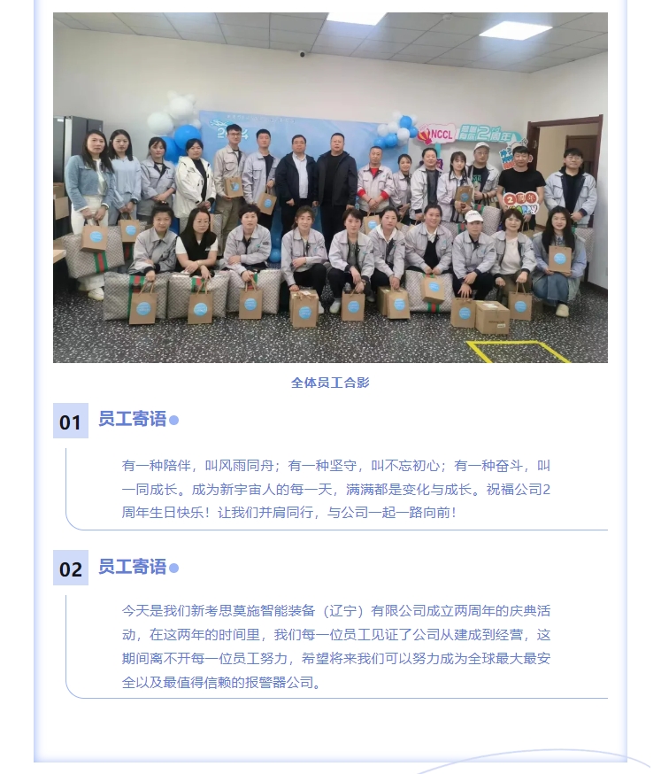 熱烈慶賀COSMOS遼寧生產(chǎn)基地成立兩周年！(圖8)
